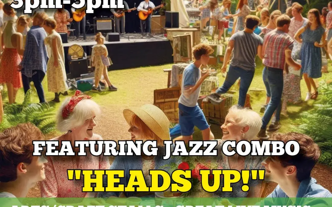 Sun. 8th June 2025 – Garden Party with Live Jazz Charity Fundraiser