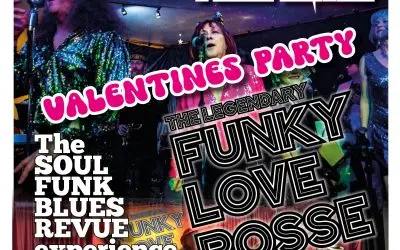 Funky Love Posse – 14th Feb Valentines Day Show – Ex-Servicemens Club, Penarth